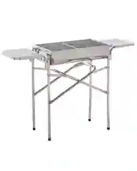 Outsunny BBQ Charcoal Barbecue Grill Outdoor Garden Picnic Stainless Steel New
