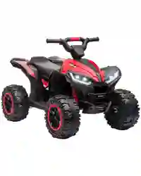 HOMCOM 12V Electric Quad Bikes for Kids Ride On Car ATV Toy for 3-5 Years Red