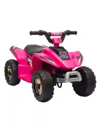 HOMCOM 6V Kids Electric Ride on Car with Big Wheels 18-36 Months Toddlers Pink