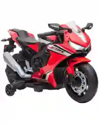 HOMCOM Honda Licensed 6V Kids Electric Motorbike Ride On Car for 3-5 Years Red