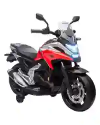 AIYAPLAY Honda Licensed 12V Kids Electric Motorbike w/ Music Headlights - Red