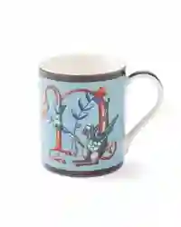 Alphabet Mug Letter N Tea Or Coffee Initial Cup 12oz Kitchenware Kit Kemp Gift