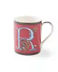Alphabet Mug Letter R Tea Or Coffee Initial Cup 12oz Kitchenware Kit Kemp Gift