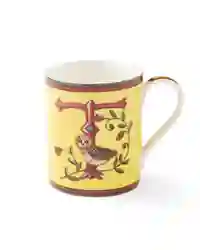 Alphabet Mug Letter T Tea Or Coffee Initial Cup 12oz Kitchenware Kit Kemp Gift
