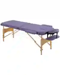 HOMCOM Salon Portable Folding Massage Table Bed Tattoo Therapy Couch 2 Section
