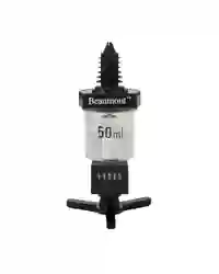 Beaumont 50ml Solo Counter Spirit Measure Optic Drinks Bottle Dispenser Pourer