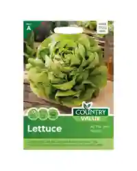 Country Value Lettuce All Year Round Grow Your Own Garden Vegetable Seed Packet