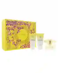 Versace Yellow Diamond Eau De Toilette 50ml, Shower Gel 50ml, Body Lotion 50ml
