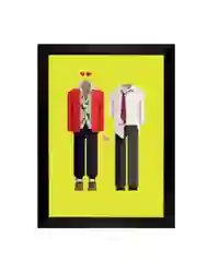 Fight Club Artwork Print Fred Birchal Wall Art Framed Poster Picture Film Gift