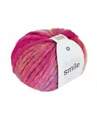 Knitting Wool Creative Smile Pink Coloured Gradient Soft Washable Yarn Love 50m