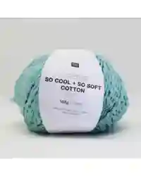 Knitting Wool Creative Vibrant Coloured Chunky Soft Hand Wash Yarn Pastel Blue