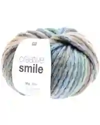 Rico Knitting Wool Creative Smile Colour Gradient Washable Chunky Yarn - Forest